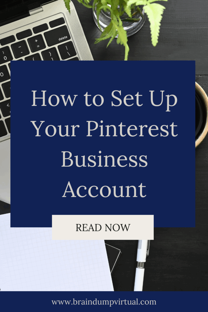 Pinterest business account set up 2